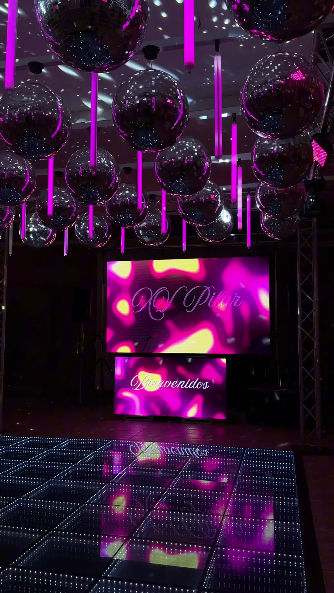Pantalla y pista Chirola Disco